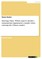 Entering China - Which aspects should a transnational organization consider when entering the Chinese market