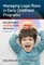 Managing Legal Risks in Early Childhood Programs