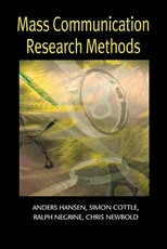 Mass Communication Research Methods Mass Communication Research Methods