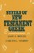 Syntax of New Testament Greek