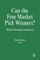 Can the Free Market Pick Winners?