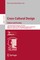 Cross-Cultural Design. Culture and Society