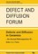 Defects and Diffusion in Ceramics - An Annual Retrospective