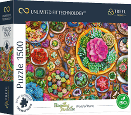 TREFL Prime Puzzle World of Plants, 1500 pcs TREFL Prime Puzzle World of Plants, 1500 pcs