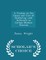 A Treatise on the Causes and Cure of Stuttering with Reference to Certain Modern Theories - Scholar's Choice Edition