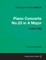 Piano Concerto No.23 in A Major - A Score for Solo Piano K.488 (1786)