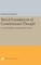 Moral Foundations of Constitutional Thought