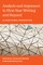 Analysis and Argument in First-Year Writing and Beyond