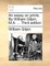 An Essay on Prints. by William Gilpin, M.A. ... Third Edition.