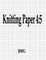 Knitting Paper 4
