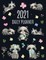 Raccoon Daily Planner 2021