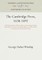 The Cambridge Press, 1638-1692