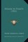 Disease in Plants (1901)