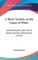 A Short Treatise on the Game of Whist