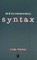 Beginning Syntax