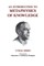 An Introduction to Metaphysics of Knowledge