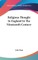 Religious Thought In England In The Nineteenth Century