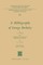 A Bibliography of George Berkeley