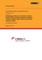 Investment behavior of German Single Family Offices and Foundations towards Venture Capital with a focus on the life sciences sector
