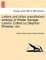 Letters and Other Unpublished Writings of Walter Savage Landor. Edited by Stephen Wheeler, Etc.