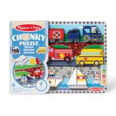 MELISSA & DOUG Vehicles Chunky Puzzle