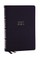 Nkjv, Compact Center-Column Reference Bible, Genuine Leather, Black, Red Letter, Comfort Print