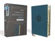 Niv, Thinline Reference Bible, Large Print, Leathersoft, Teal, Red Letter, Thumb Indexed, Comfort Print