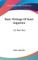 Basic Writings Of Saint Augustine