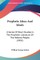 Prophetic Ideas And Ideals