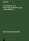 Studies in Romance Linguistics