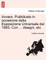 Anvers. Pubblicato in Occasione Della Esposizione Universale del 1885. Con ... Disegni, Etc