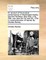 An Account of the Musical Performances in Westminster-Abbey, and the Pantheon, May 26th, 27th, 29th; And June the 3D, and 5th, 1784. in Commemoration of Handel. by Charles Burney, ...