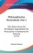 Philosophisches Worterbuch, Part 1