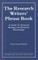 The Research Writer's Phrase Book