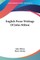 English Prose Writings Of John Milton