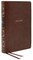 Nkjv, Reference Bible, Classic Verse-By-Verse, Center-Column, Leathersoft, Brown, Red Letter Edition, Comfort Print