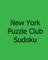 New York Puzzle Club Sudoku