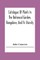 Catalogue Of Plants In The Botanical Garden, Bangalore, And Its Vicinity