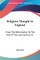 Religious Thought In England