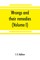 Wrongs and their remedies. A treatise on the law of torts (Volume I)