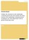 Berger, C: Outline the elements in the marketing communicati