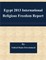 Egypt 2013 International Religious Freedom Report
