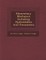 Elementary Mechanics Including Hydrostatics and Pneumatics