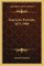 American Portraits, 1875-1900