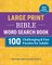 Large Print Bible Word Search Book