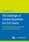 The Challenges of Content Acquisition in a CLIL Course