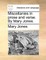 Miscellanies in Prose and Verse. by Mary Jones.