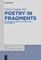 Poetry in Fragments