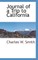 Journal of a Trip to California