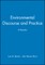 Environmental Discourse and Practice